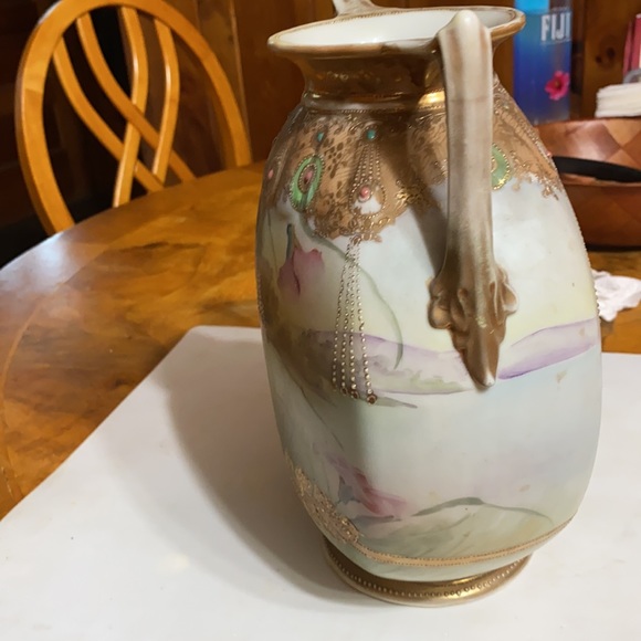 - Antique nippon moriage vase - Picture 4 of 7